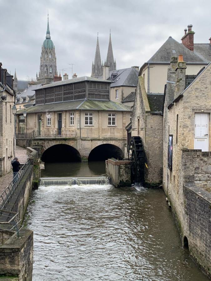 Gite "Au P'Tit Tourois" De Plain-Pied Tout Confort Avec Veranda Proche D'Omaha Beach Et De Bayeux Accueillant Les Animaux Luaran gambar
